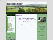 Tablet Screenshot of lunesdaleshow.org.uk